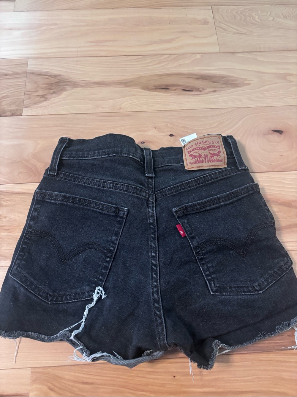 Levi's Black Women's Denim Shorts